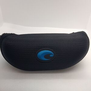 Costa Black Sunglasses Case with Blue Logo